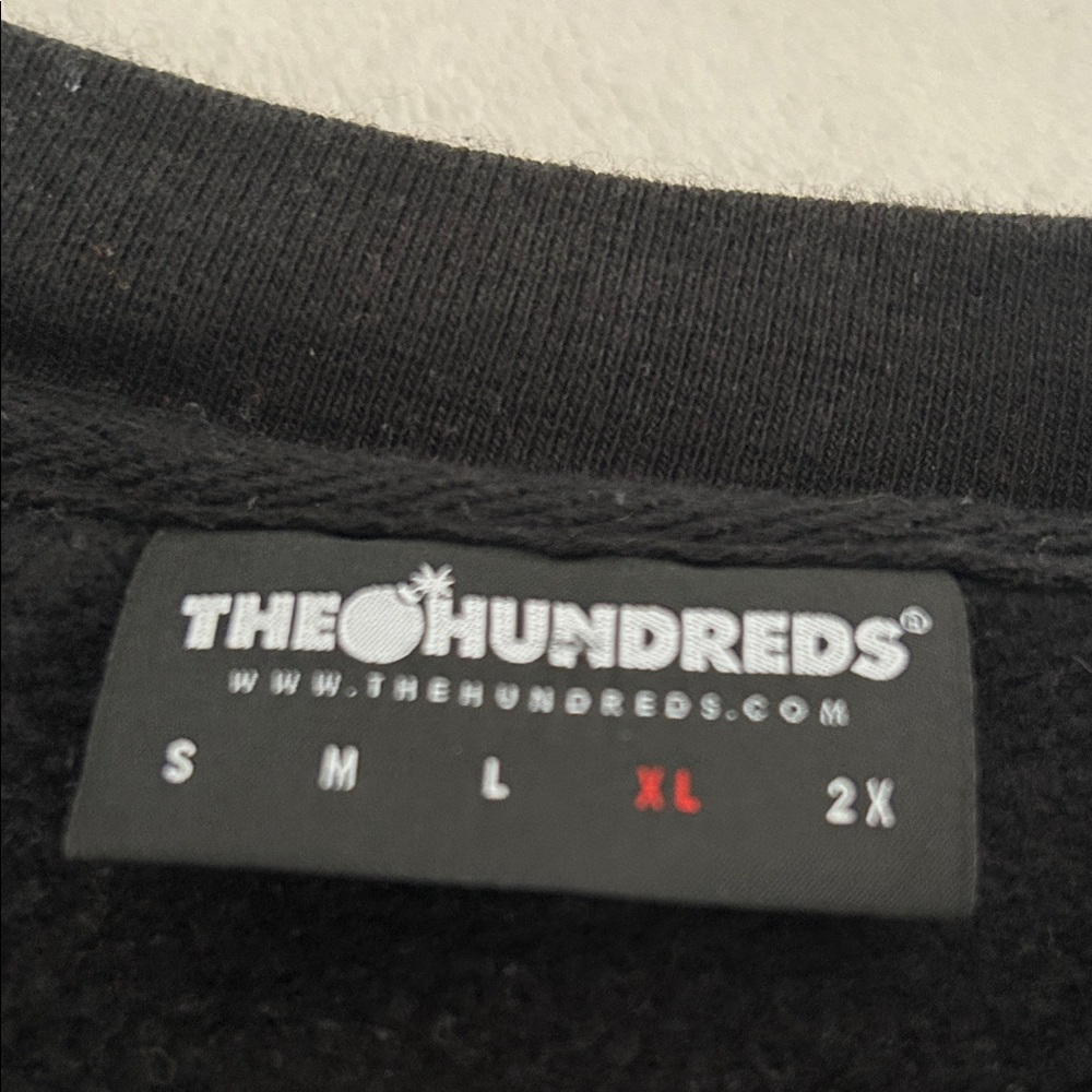 The Hundreds Black Crewneck Sweater - Picture 6 of 12